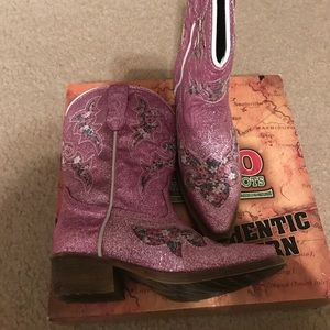 Cowboy Boots-  youth girl boots
