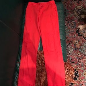 Brooks Brothers "Fleece" (Boys) Orange Chinos