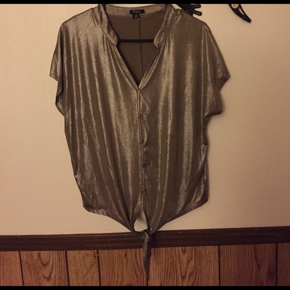 Rhapcity Tunic Tie up Shirt