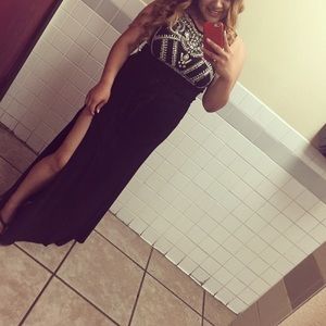 Black prom dress