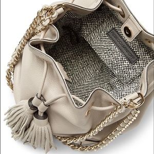 Rebecca Minkoff Lexi Bucket Bag - grey - EUC