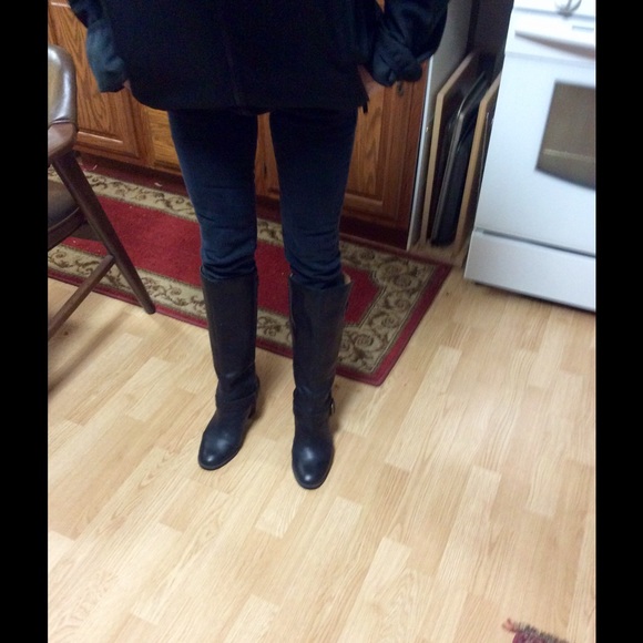 Clarks boots black 8m - Picture 2 of 4