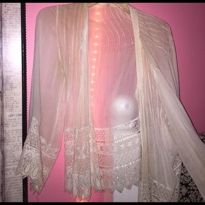 free people cardigan/shawl