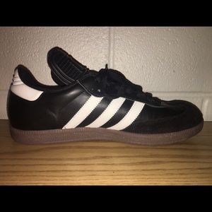 Men's Size 9 adidas Samba black sneakers