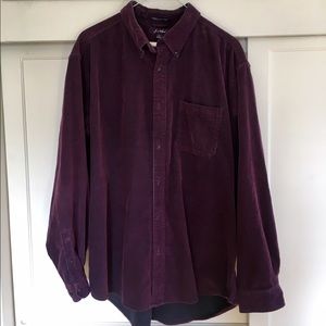 Men's corduroy shirt.