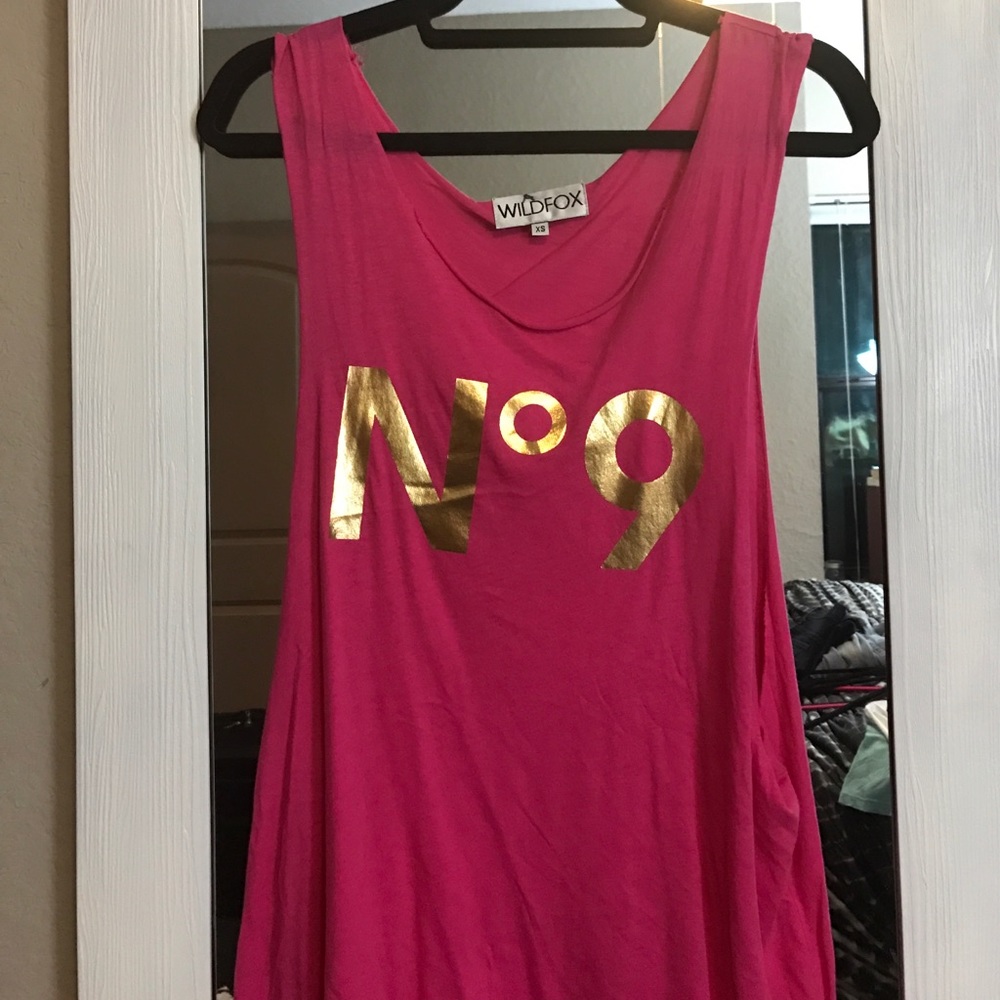 Wildfox cut off tank