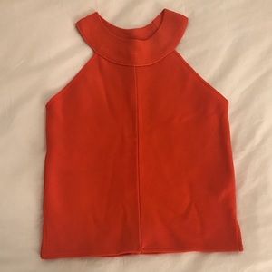 Zara Stretch Knit Cutaway Tank