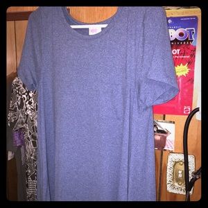 Heathered blue Carly