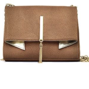 Nicole Miller copper crossbody