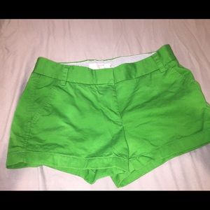 NWOT J.Crew Kelly green shirts. Sz 8