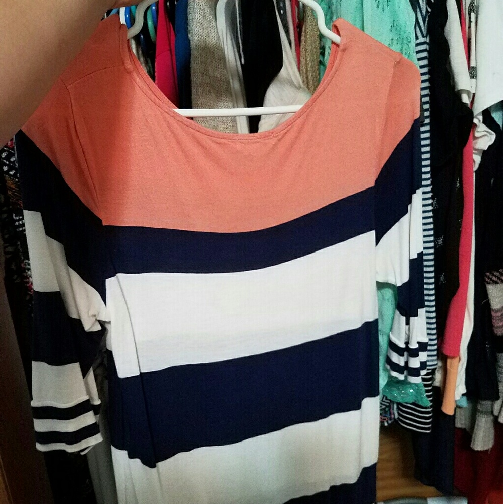 OLD NAVY striped shirt (top)