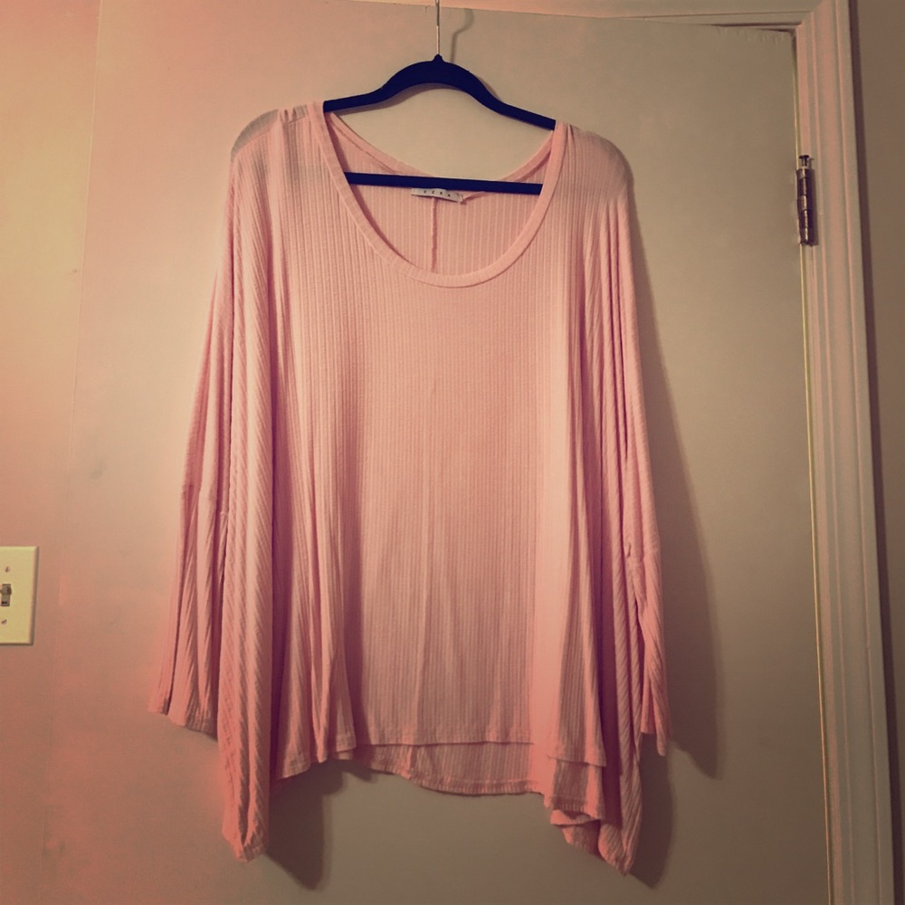 Light pink top