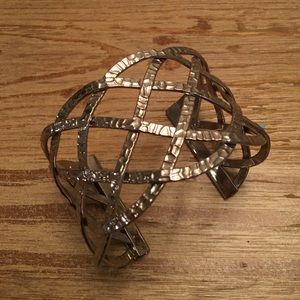 Cuff bracelet- sterling silver!