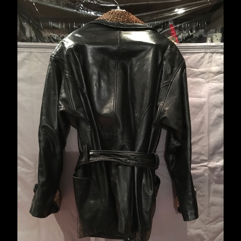 Leather jacket - Picture 3 of 4