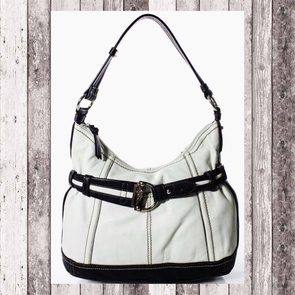 Genuine Leather Tignanello Shoulder Bag