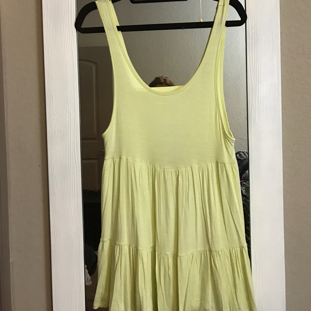 Tobi yellow sun dress