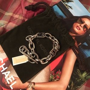 Brand new Michael Kors silver bracelet