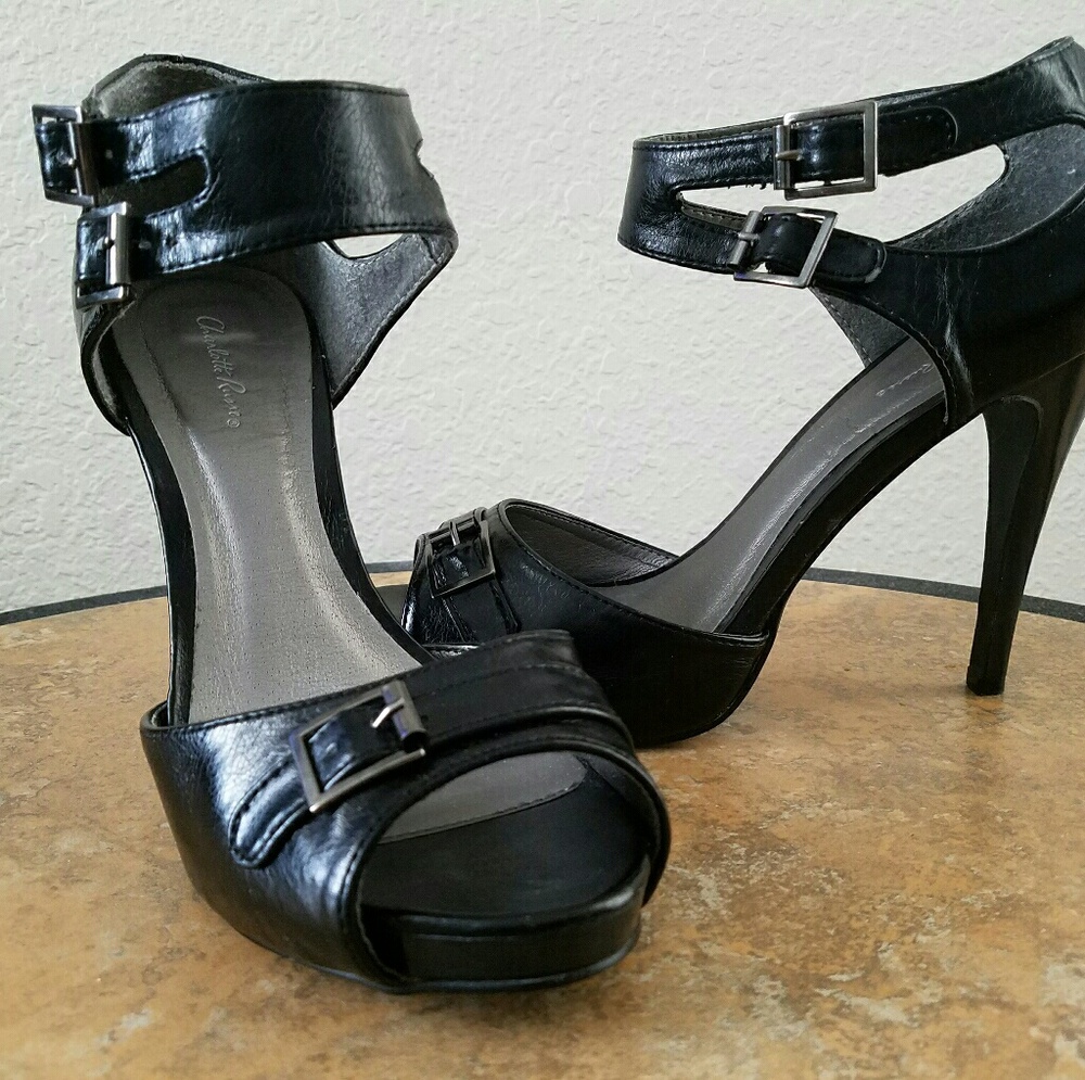 Black heels