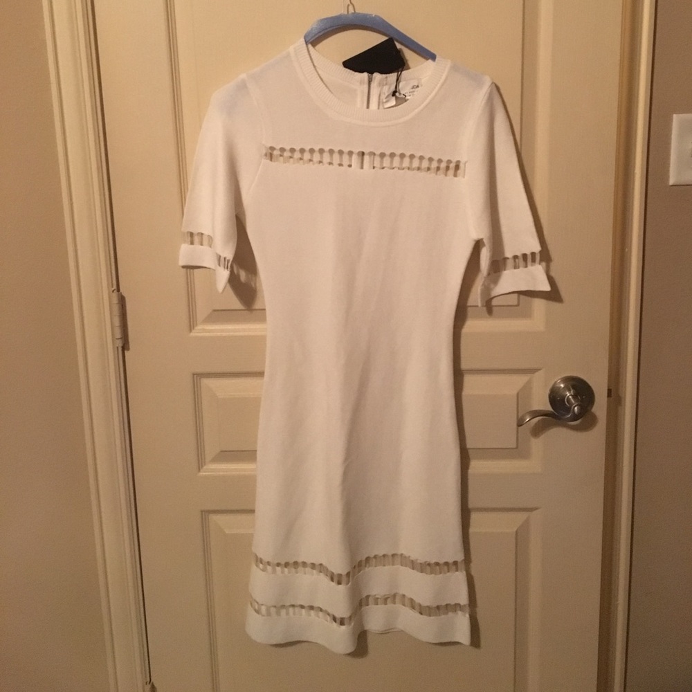 White Sweater Dress