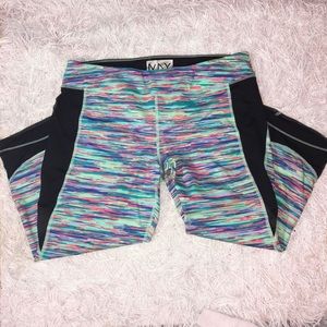 Color Printed Workout Leggings