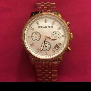 Rose gold Michael Kors Watch