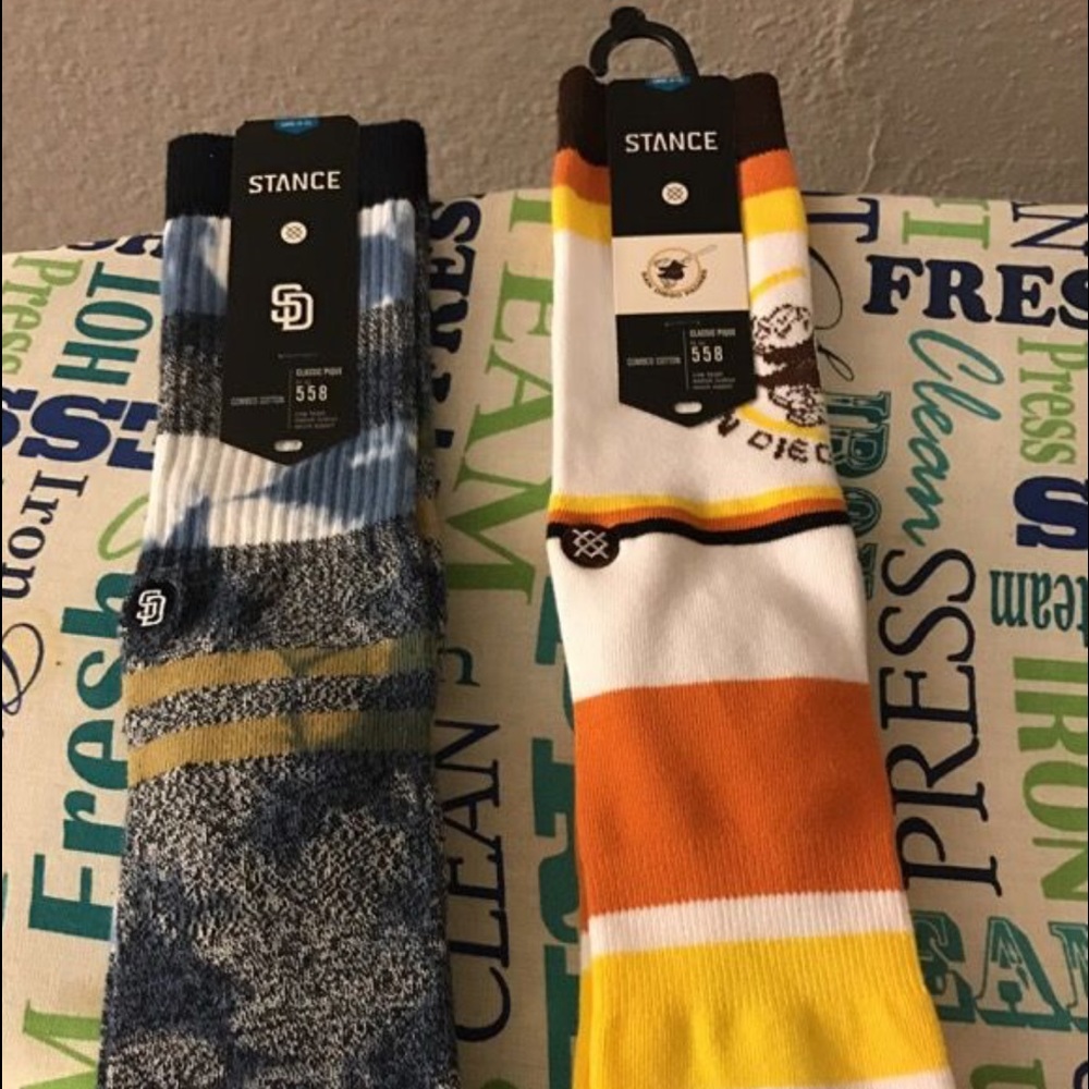 San Diego Padre Stance Socks