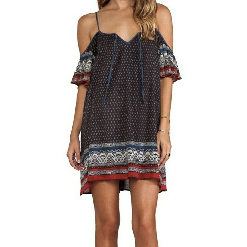 Free People cold shoulder dress