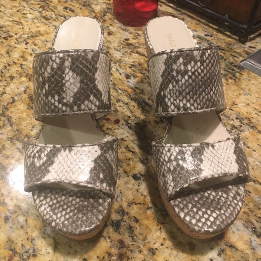 Nine West Wedges, Size 6.