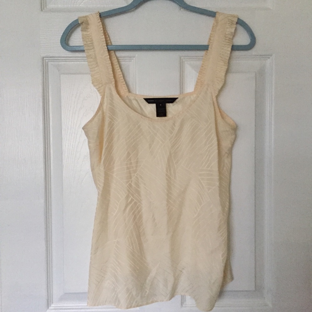 Marc by Marc Jacobs Sleeveless Silk top