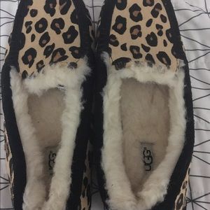 Ugg Leopard Slippers Size 9