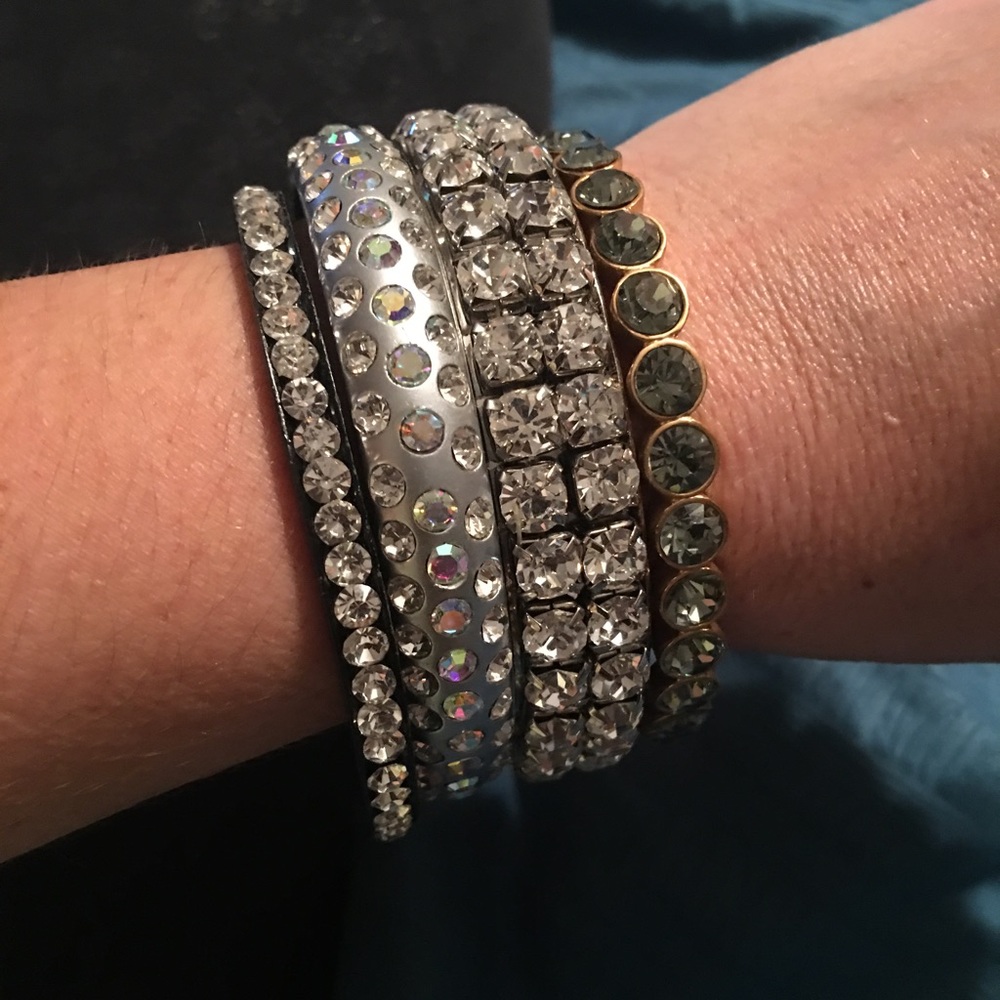 Assorted Bling Bangles Bundle - image 2