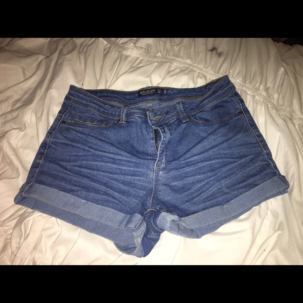 blue denim shorts❗️