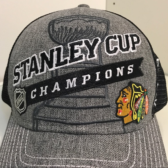 Chicago Blackhawks 2013 Stanley Cup Champions Hat - Picture 2 of 6