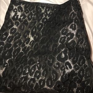Coach leopard black purse