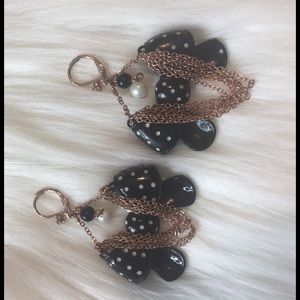 Betsey Johnson Jewelry - Vintage Betsey Johnson Bow Earrings Betsey Johnson Jewelry - Vintage Betsey Johnson Bow Earrings