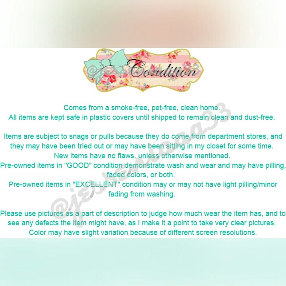 Item Condition Terms