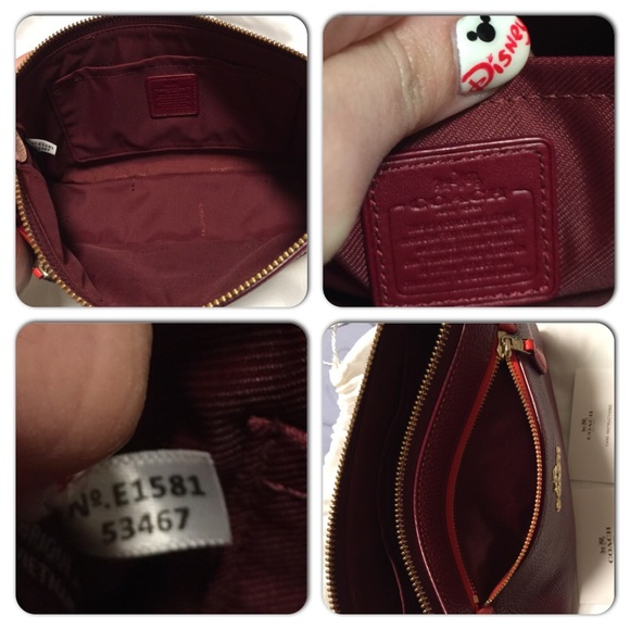 Coach Nolita colorblock wristlet/clutch/Bag 👛 - Picture 7 of 8