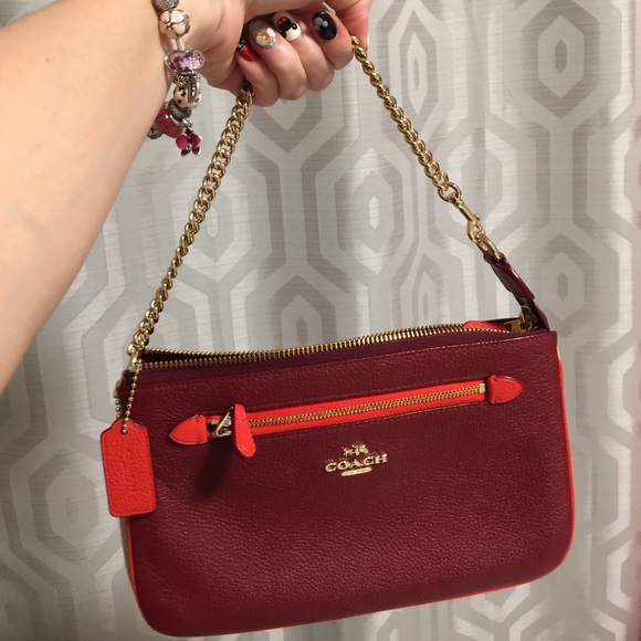 Coach Nolita colorblock wristlet/clutch/Bag 👛 - Picture 8 of 8