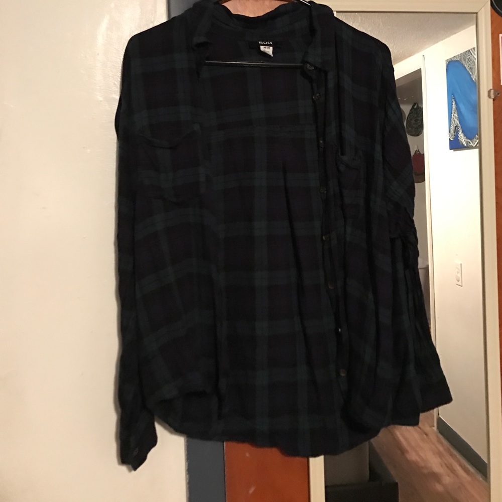Bdg plaid shirt size medium