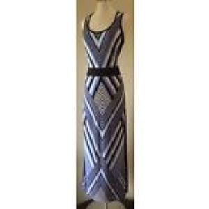 MK Striped Maxi Dress SizeM NWT RETAILS $150!