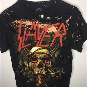 Slayer distressed T shirt