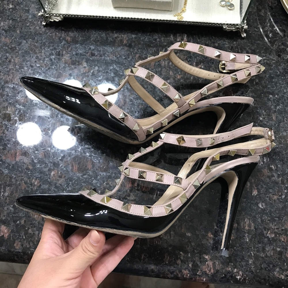 Valentino Rockstud Heels Extra Pics- Left Shoe