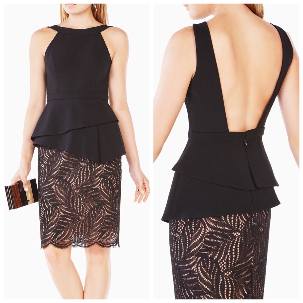 Lace Paneled Dress