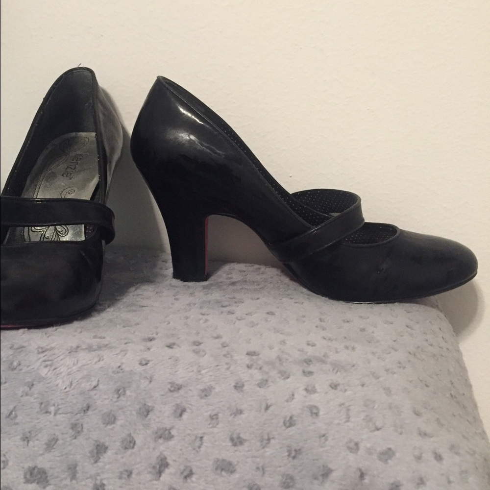 Kenzie Heeled Mary Janes
