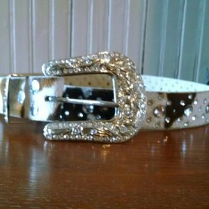 Womens Blingy Belt