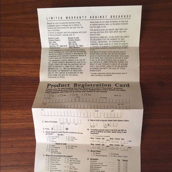 Vintage Bausch & Lomb Ray-Ban Sunglasses - Picture 5 of 5