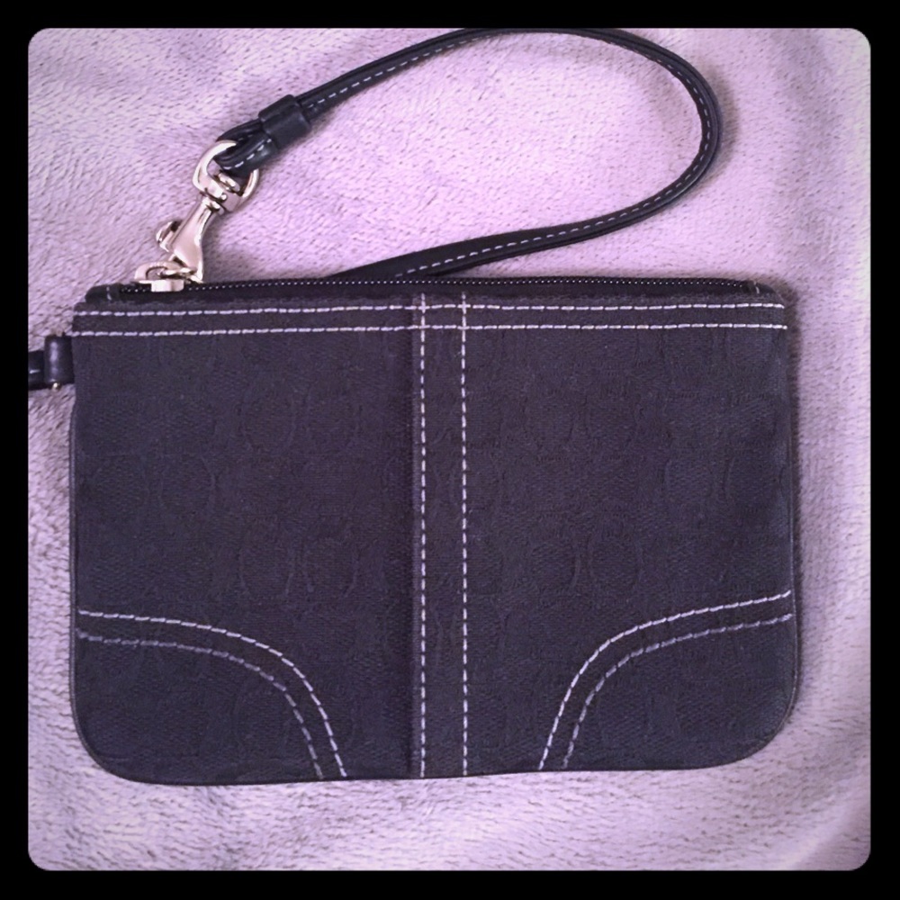 Authentic Coach Wristlet