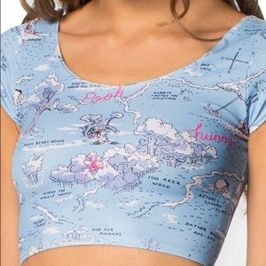 BlackMilk 100 Acre Wood Nana Top NWOT