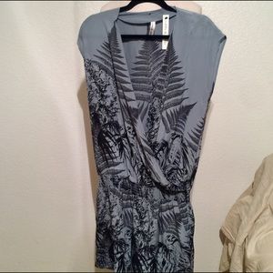 Sage Green Short Romper Size Medium