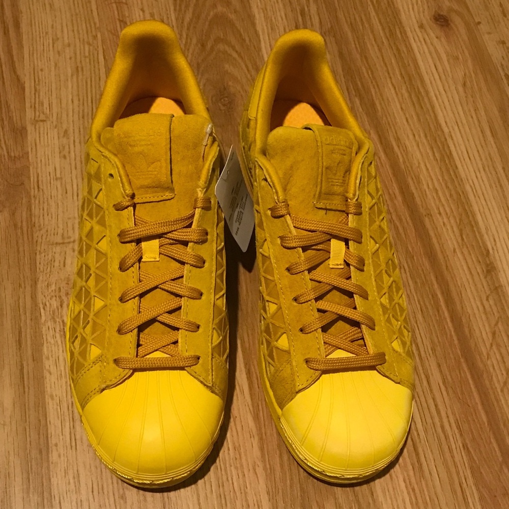 New Adidas superstar Xeno Sunshine Yellow Suede